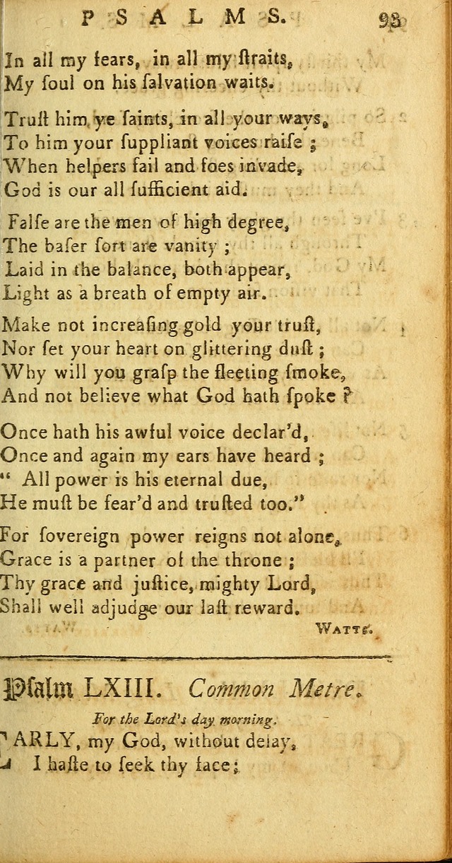 Sacred Poetry: Consisting of Psalms and Hymns, Adapted to Christian        Devotion, in Public and Private. 2nd ed. page 95