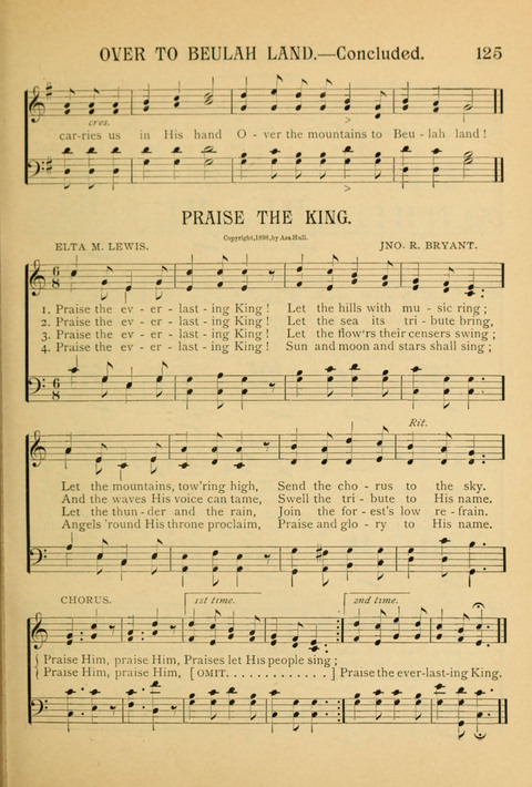 Songs of Praise and Delight: for sunday schools and young people