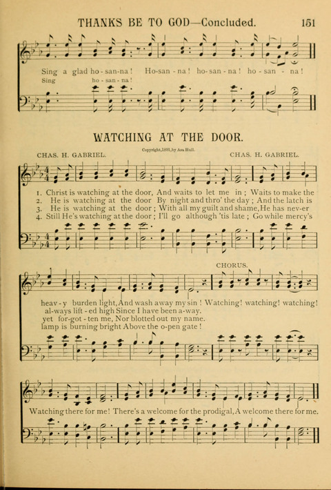 Songs of Praise and Delight: for sunday schools and young people