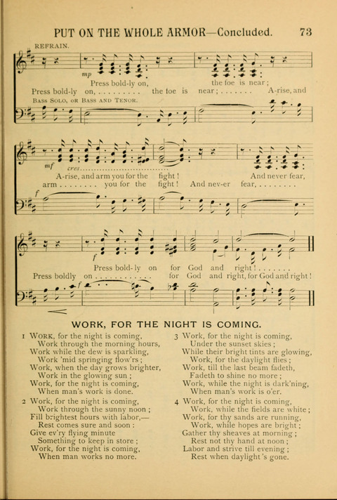 Songs of Praise and Delight: for sunday schools and young people