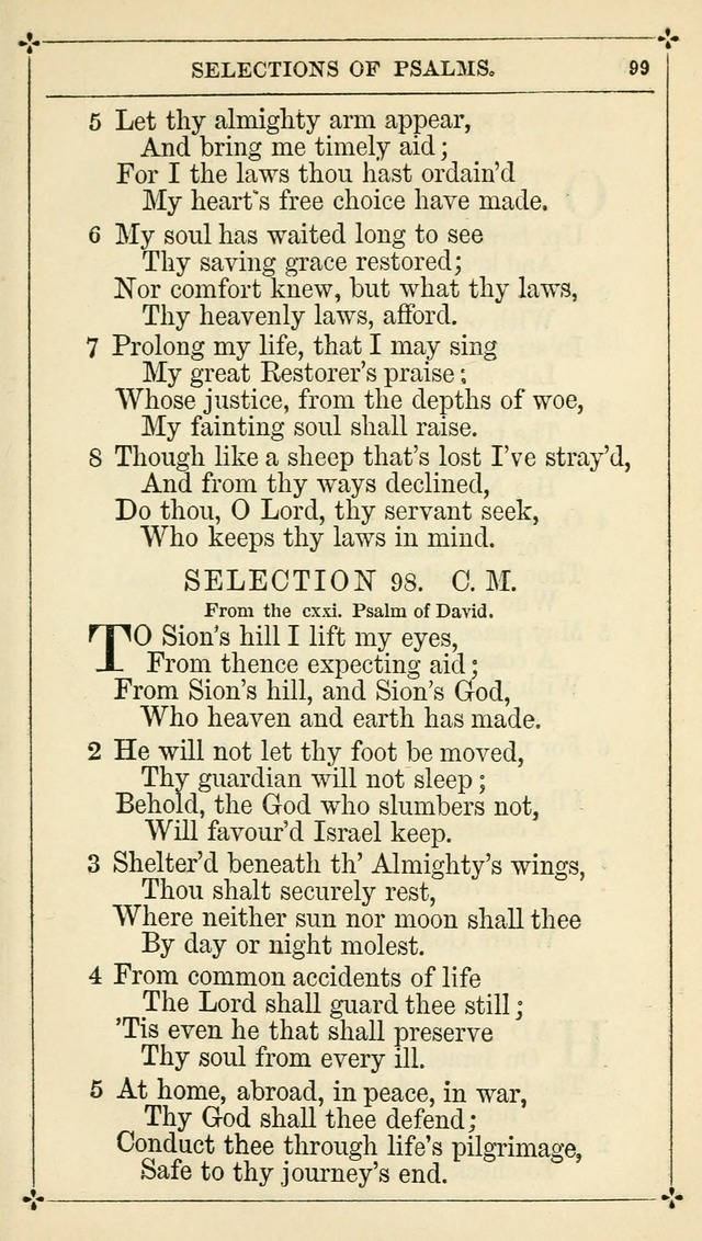 Selections from the Psalms of David in Metre: with hymns suited to the feasts and fasts of the church, and other occasions of public worship page 101