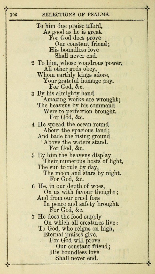 Selections from the Psalms of David in Metre: with hymns suited to the feasts and fasts of the church, and other occasions of public worship page 108