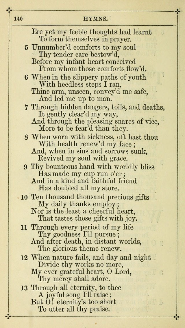 Selections from the Psalms of David in Metre: with hymns suited to the feasts and fasts of the church, and other occasions of public worship page 142