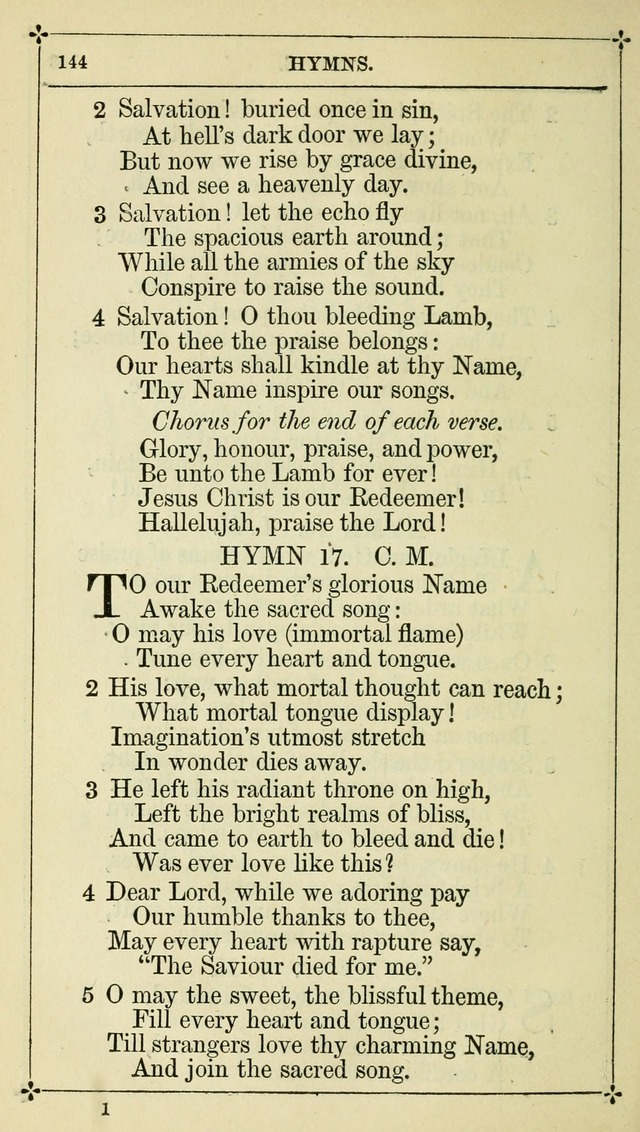 Selections from the Psalms of David in Metre: with hymns suited to the feasts and fasts of the church, and other occasions of public worship page 146