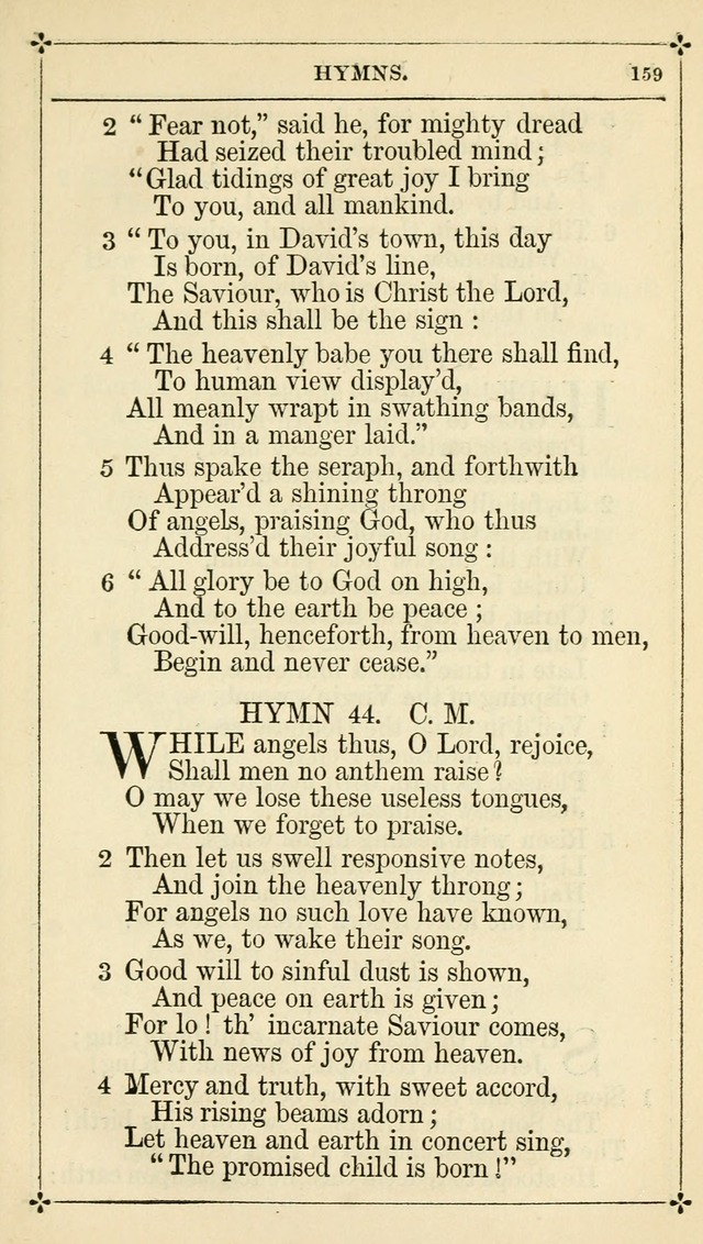 Selections from the Psalms of David in Metre: with hymns suited to the feasts and fasts of the church, and other occasions of public worship page 161