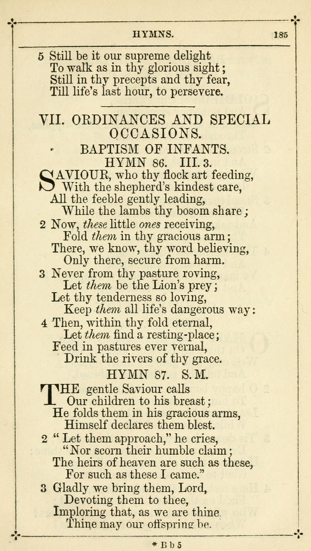 Selections from the Psalms of David in Metre: with hymns suited to the feasts and fasts of the church, and other occasions of public worship page 187