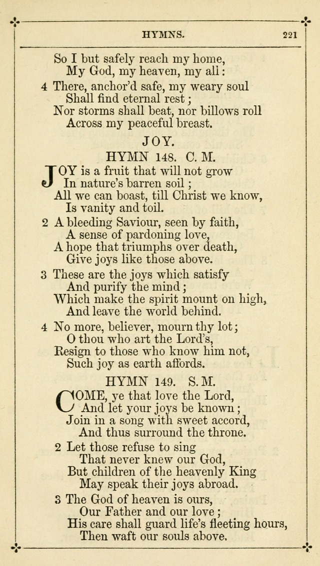 Selections from the Psalms of David in Metre: with hymns suited to the feasts and fasts of the church, and other occasions of public worship page 223