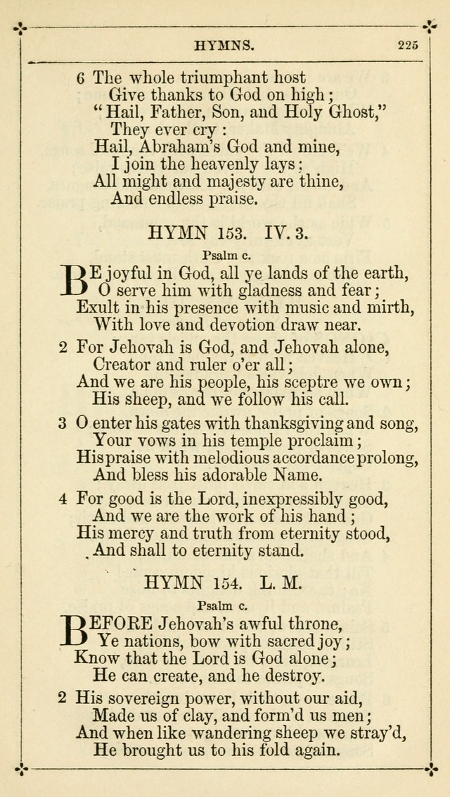 Selections from the Psalms of David in Metre: with hymns suited to the feasts and fasts of the church, and other occasions of public worship page 227