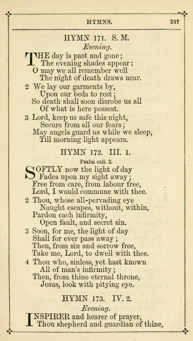 Selections from the Psalms of David in Metre: with hymns suited to the feasts and fasts of the church, and other occasions of public worship page 239