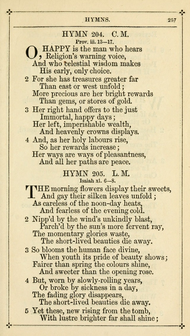 Selections from the Psalms of David in Metre: with hymns suited to the feasts and fasts of the church, and other occasions of public worship page 259