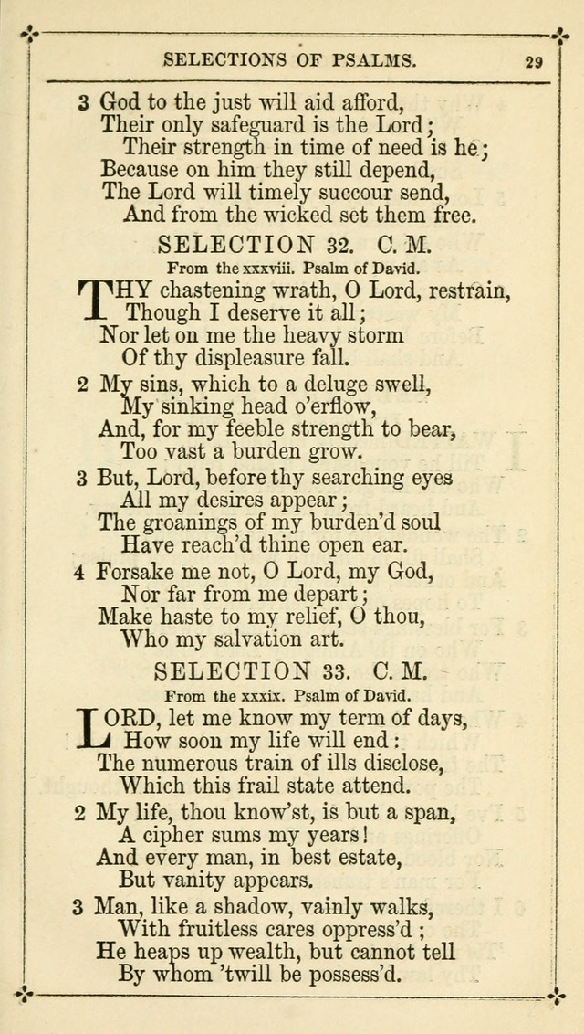 Selections from the Psalms of David in Metre: with hymns suited to the feasts and fasts of the church, and other occasions of public worship page 29