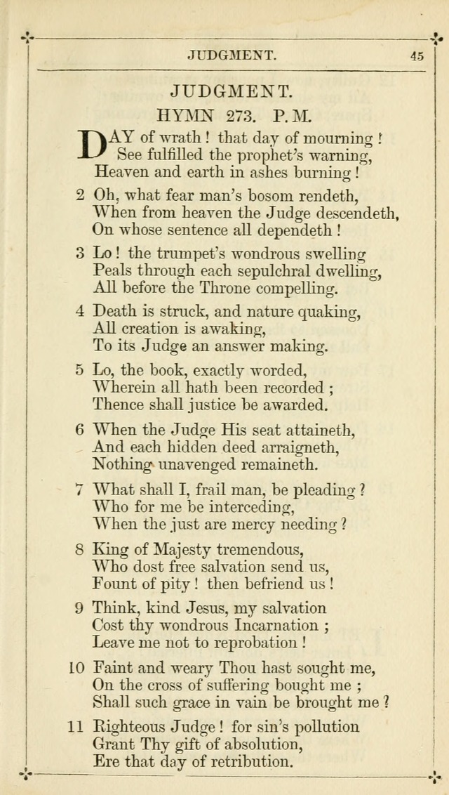 Selections from the Psalms of David in Metre: with hymns suited to the feasts and fasts of the church, and other occasions of public worship page 319