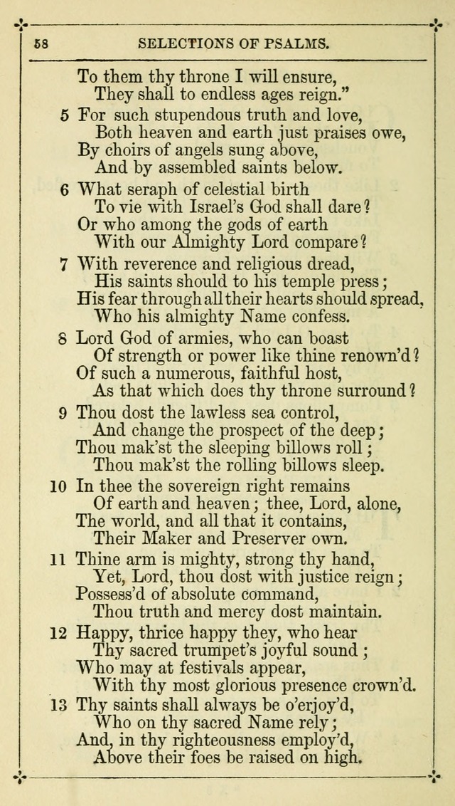 Selections from the Psalms of David in Metre: with hymns suited to the feasts and fasts of the church, and other occasions of public worship page 60