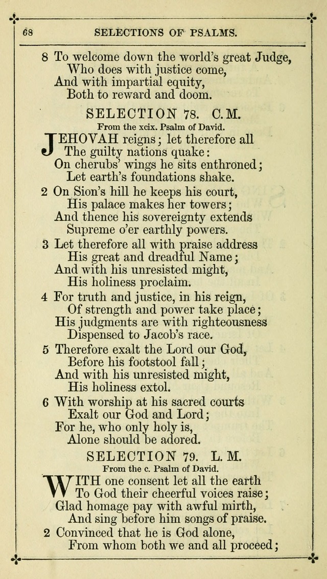 Selections from the Psalms of David in Metre: with hymns suited to the feasts and fasts of the church, and other occasions of public worship page 70