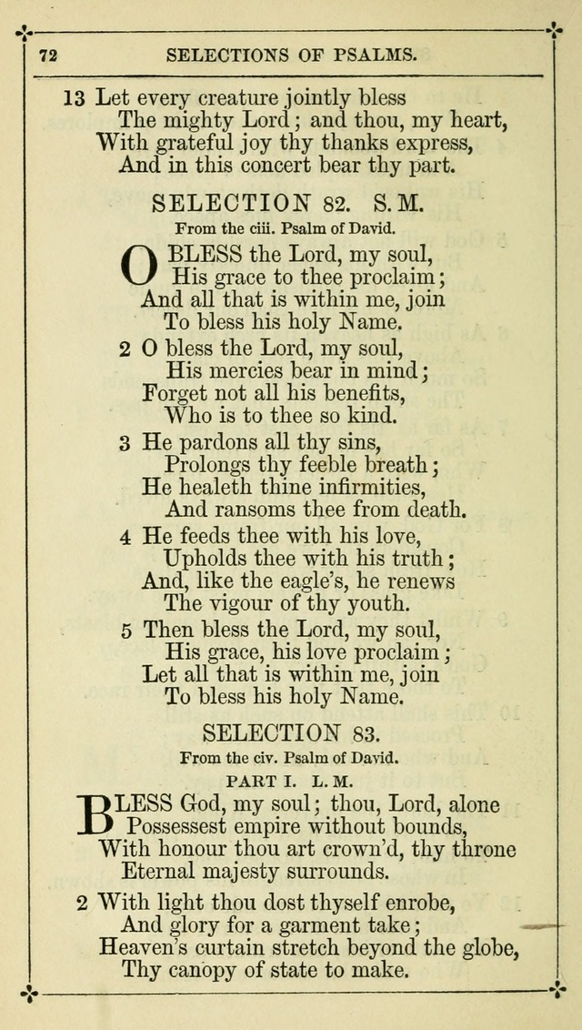 Selections from the Psalms of David in Metre: with hymns suited to the feasts and fasts of the church, and other occasions of public worship page 74