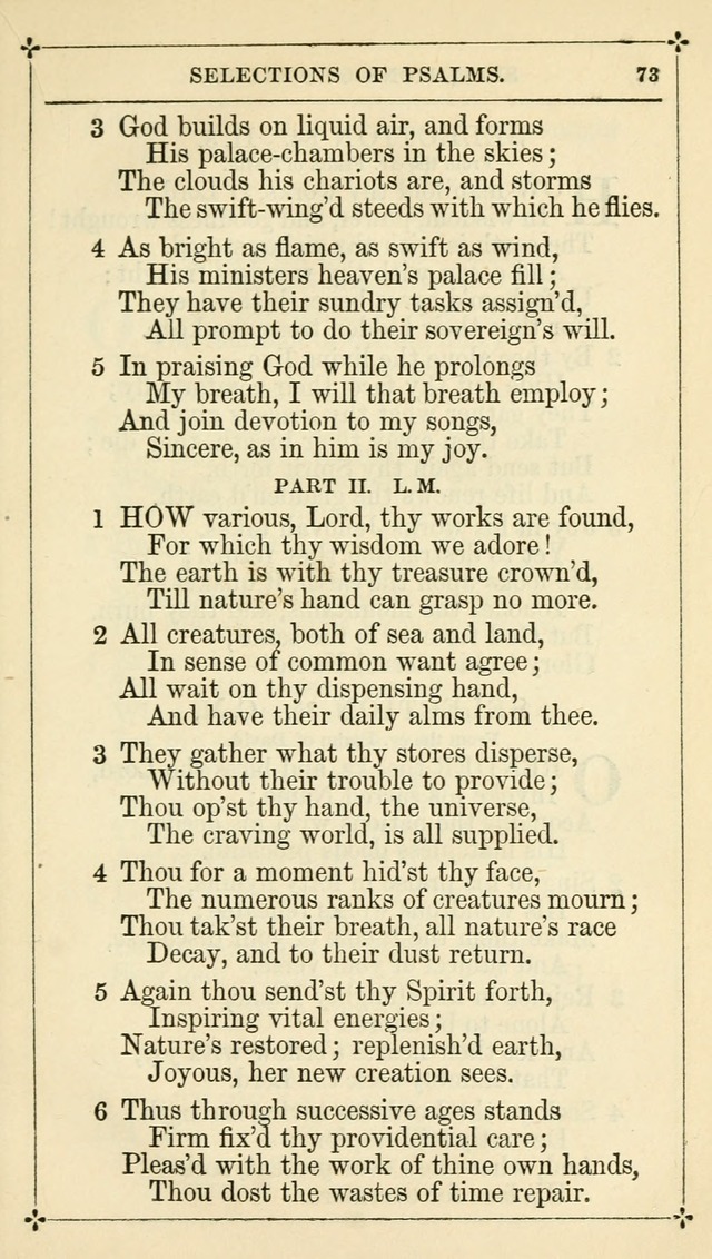 Selections from the Psalms of David in Metre: with hymns suited to the feasts and fasts of the church, and other occasions of public worship page 75