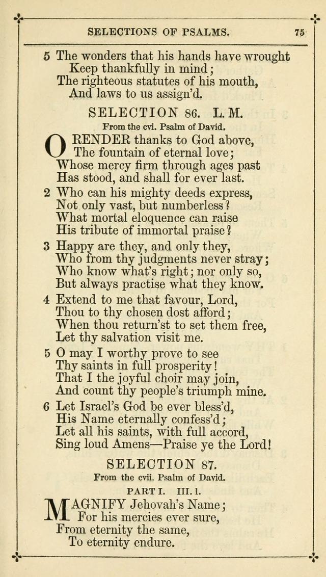 Selections from the Psalms of David in Metre: with hymns suited to the feasts and fasts of the church, and other occasions of public worship page 77