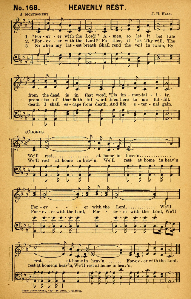 Songs of the Pentecost for the Forward Gospel Movement page 167