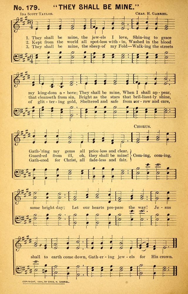 Songs of the Pentecost for the Forward Gospel Movement page 178