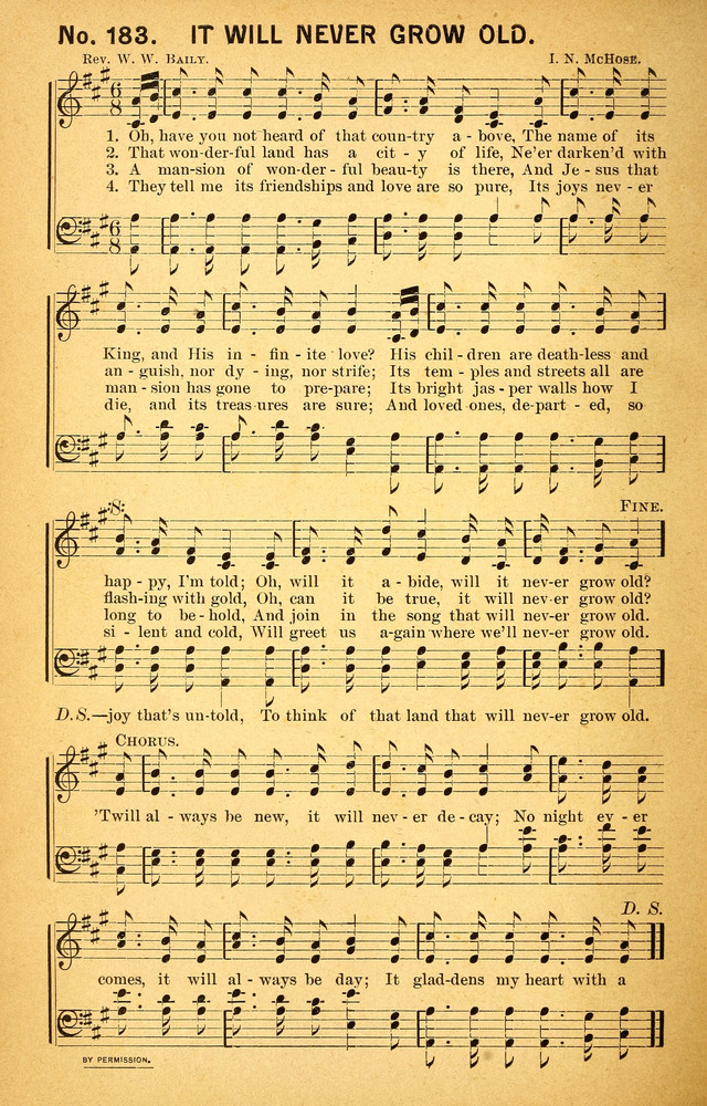 Songs of the Pentecost for the Forward Gospel Movement page 182