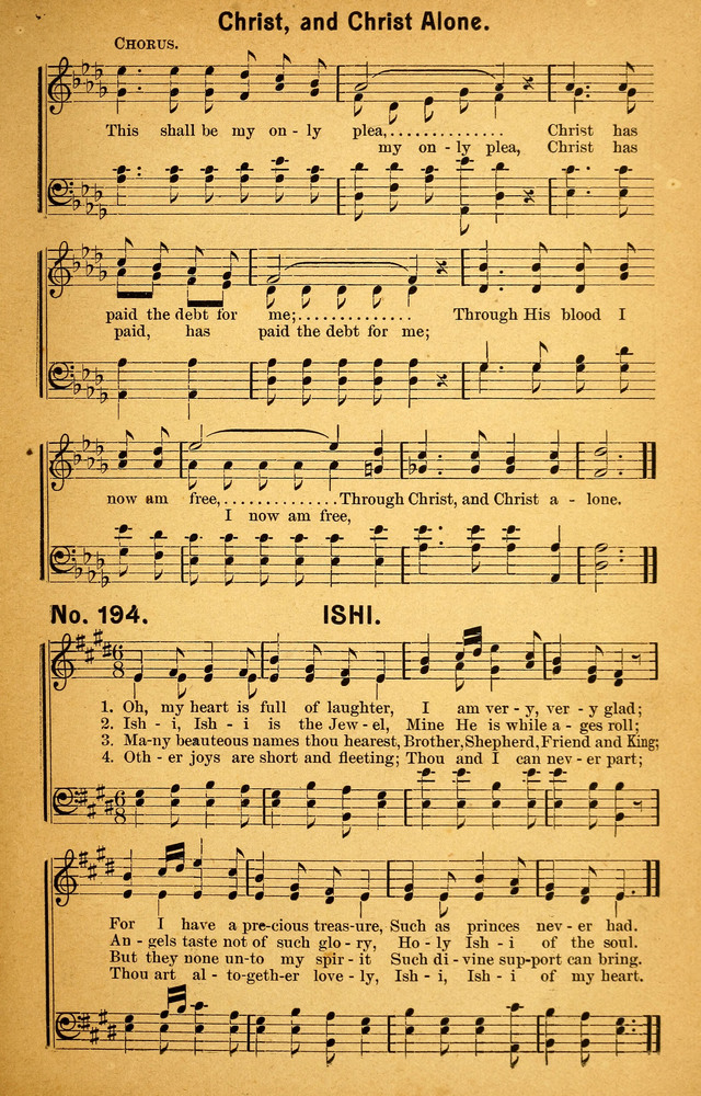 Songs of the Pentecost for the Forward Gospel Movement page 193