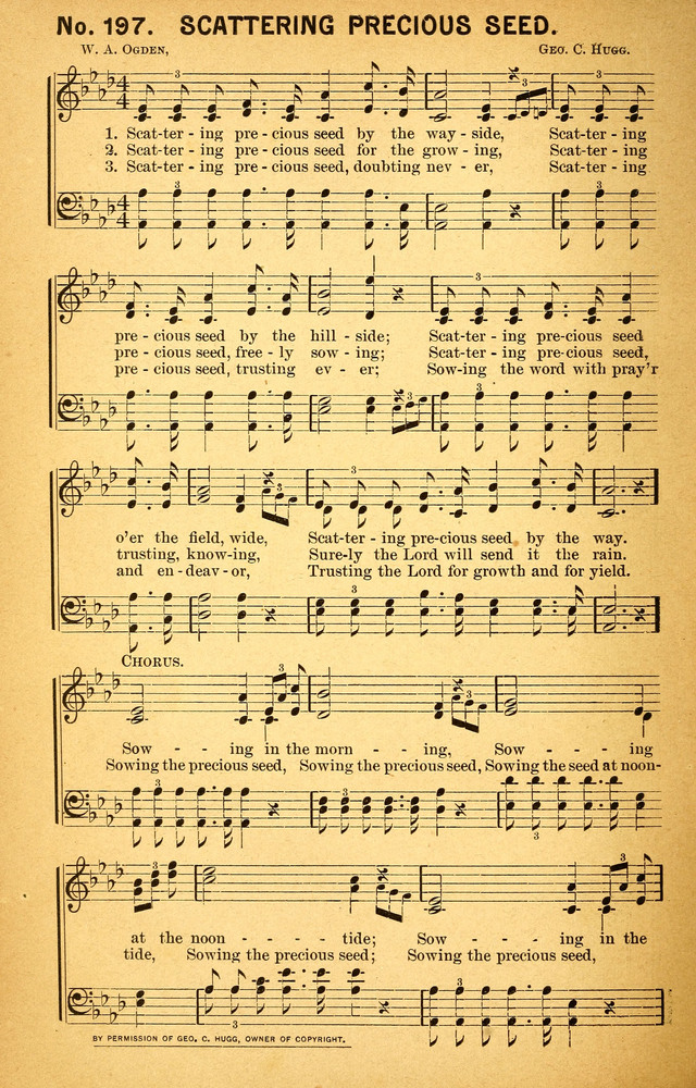 Songs of the Pentecost for the Forward Gospel Movement page 196