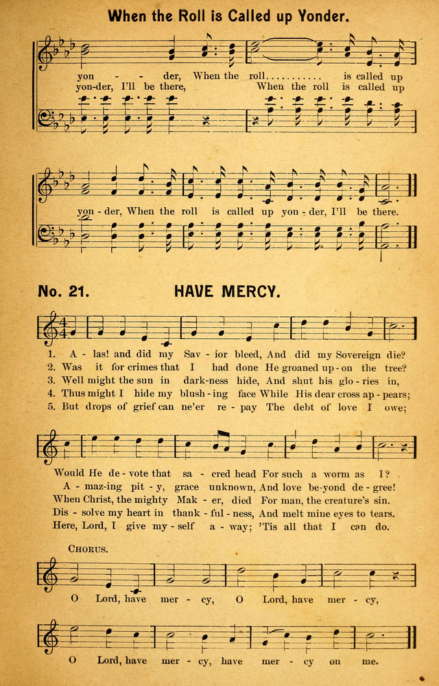 Songs of the Pentecost for the Forward Gospel Movement page 21