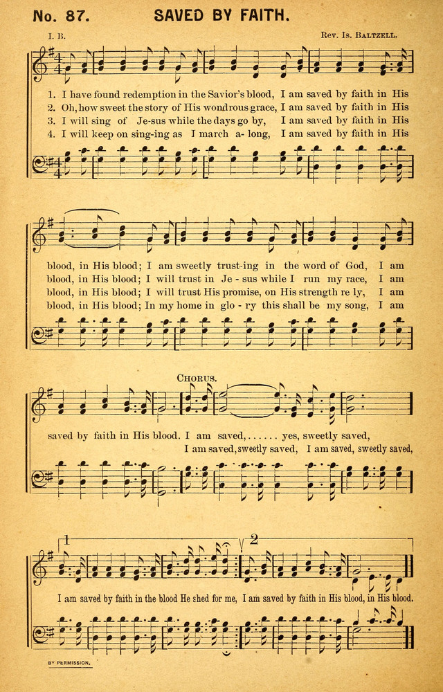 Songs of the Pentecost for the Forward Gospel Movement page 86