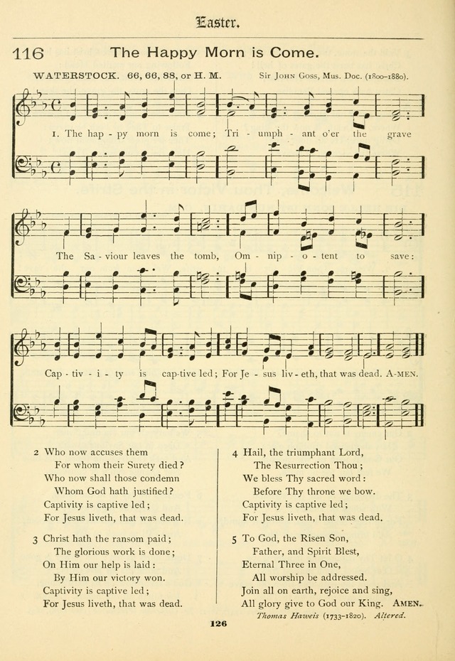 School and Parish Hymnal: with tunes page 127