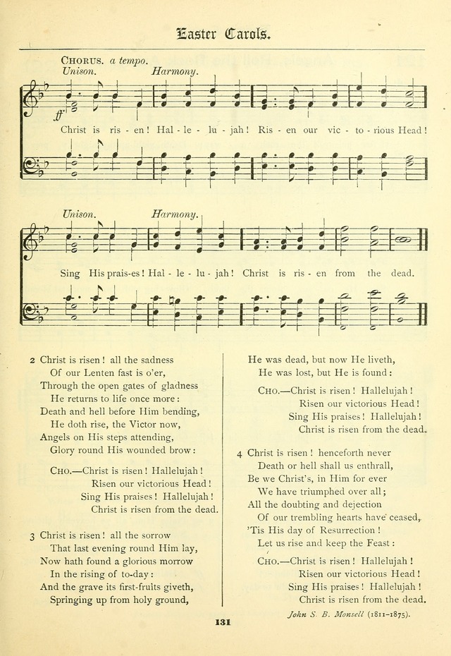 School and Parish Hymnal: with tunes page 132