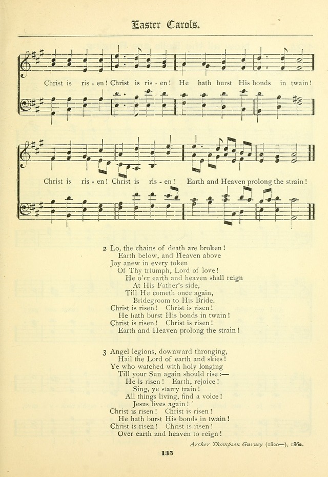 School and Parish Hymnal: with tunes page 136