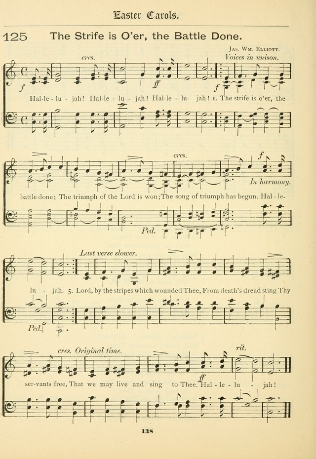 School and Parish Hymnal: with tunes page 139