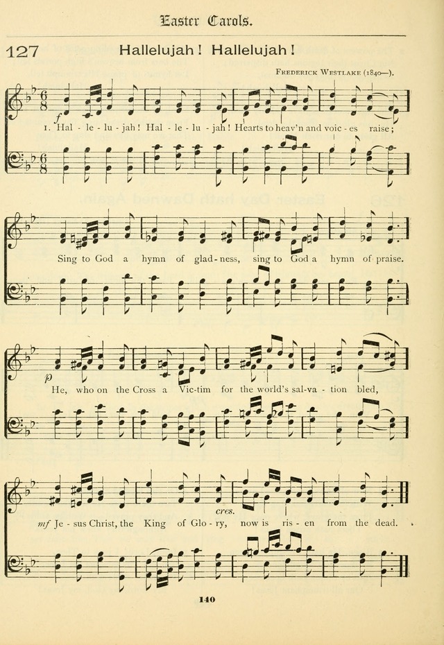 School and Parish Hymnal: with tunes page 141