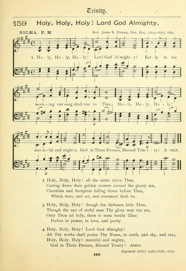 School and Parish Hymnal: with tunes page 170