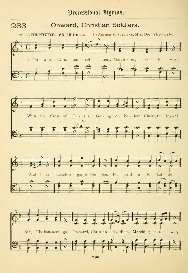 School and Parish Hymnal: with tunes page 281