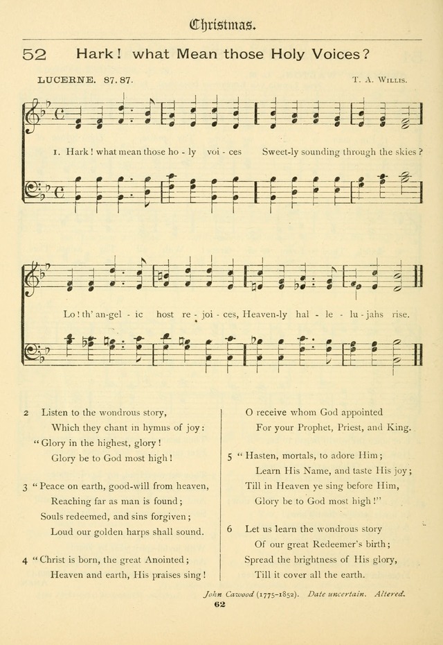 School and Parish Hymnal: with tunes page 63