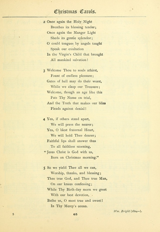 School and Parish Hymnal: with tunes page 66