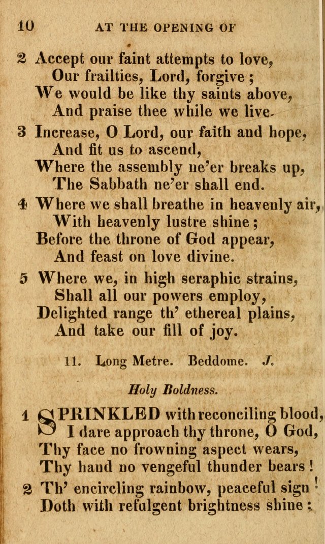 A Selection of Psalms and Hymns: done under the appointment of the Philadelphian Association (4th ed.) page 10