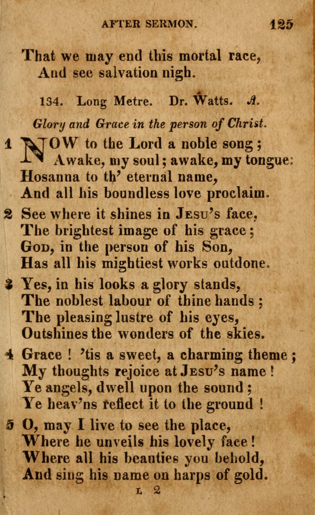 A Selection of Psalms and Hymns: done under the appointment of the Philadelphian Association (4th ed.) page 125