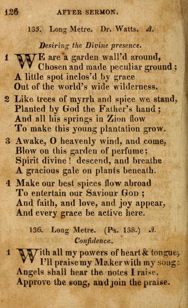 A Selection of Psalms and Hymns: done under the appointment of the Philadelphian Association (4th ed.) page 126