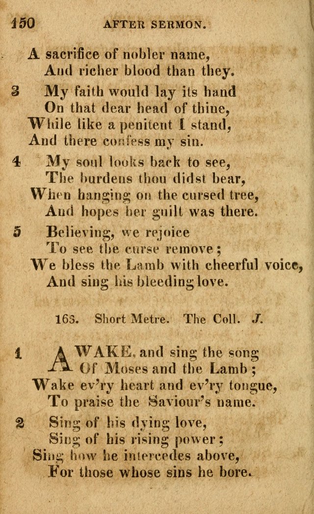 A Selection of Psalms and Hymns: done under the appointment of the Philadelphian Association (4th ed.) page 150