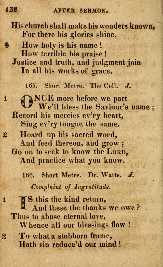 A Selection of Psalms and Hymns: done under the appointment of the Philadelphian Association (4th ed.) page 152