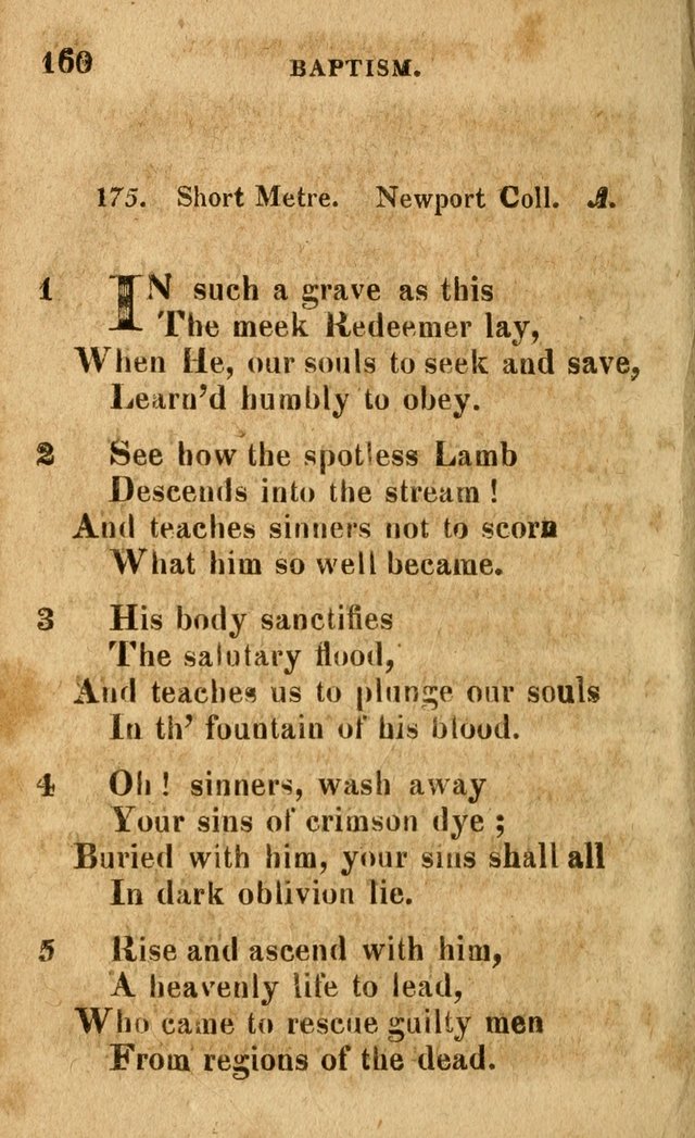 A Selection of Psalms and Hymns: done under the appointment of the Philadelphian Association (4th ed.) page 160