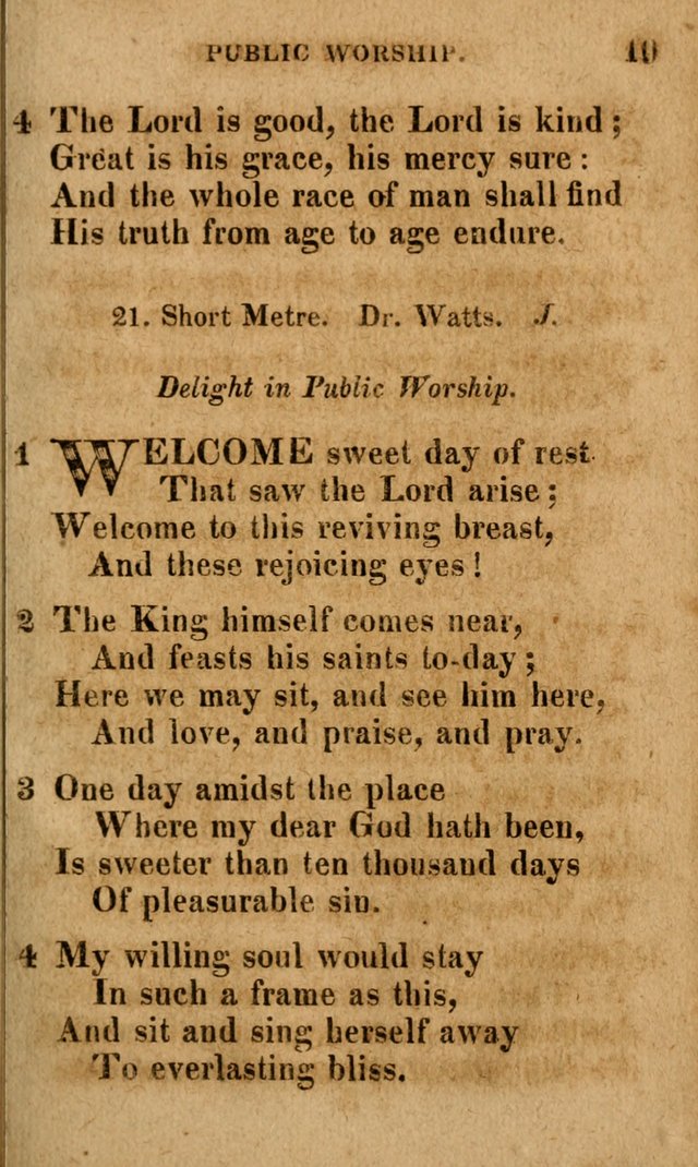 A Selection of Psalms and Hymns: done under the appointment of the Philadelphian Association (4th ed.) page 19