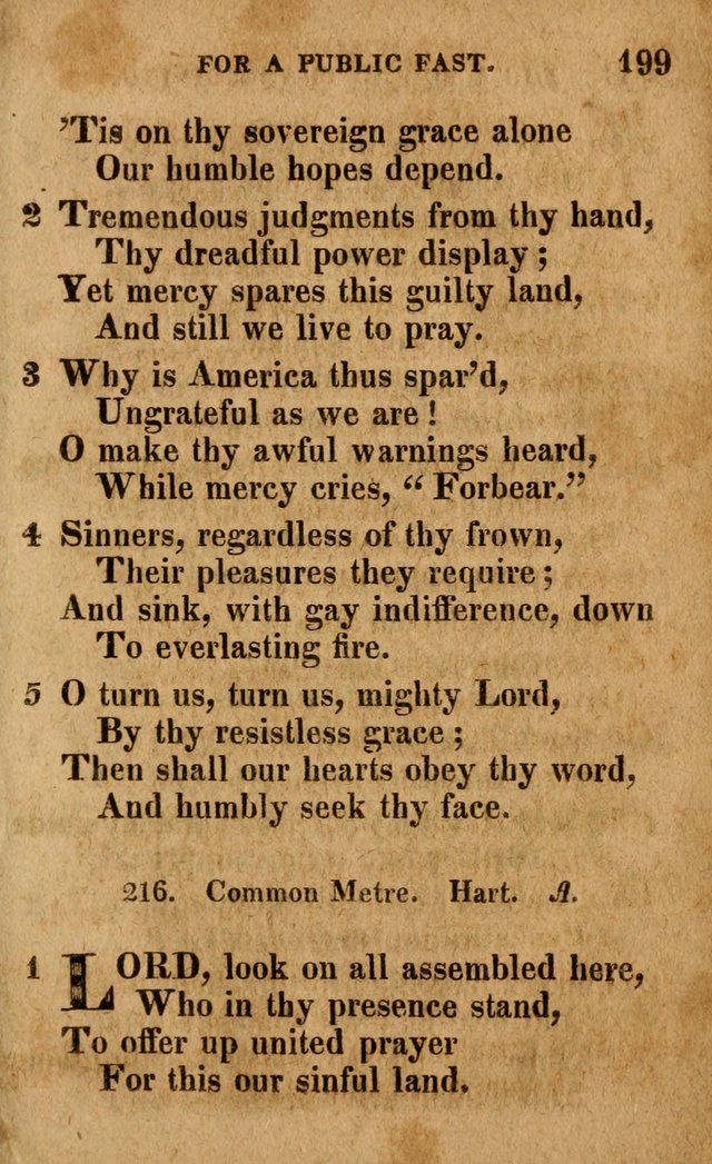 A Selection of Psalms and Hymns: done under the appointment of the Philadelphian Association (4th ed.) page 199