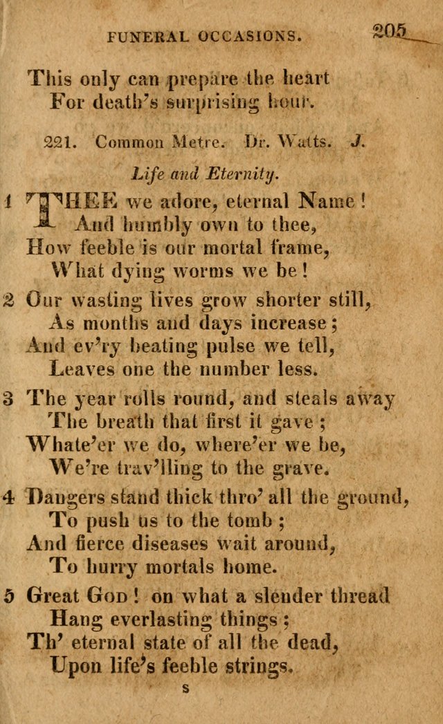 A Selection of Psalms and Hymns: done under the appointment of the Philadelphian Association (4th ed.) page 205