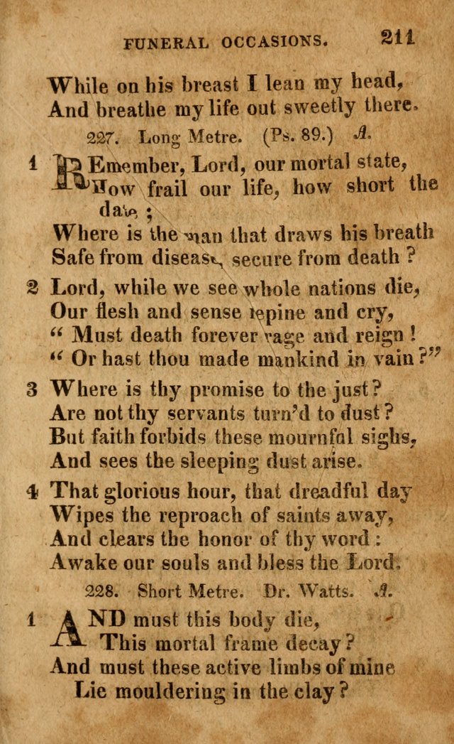 A Selection of Psalms and Hymns: done under the appointment of the Philadelphian Association (4th ed.) page 211