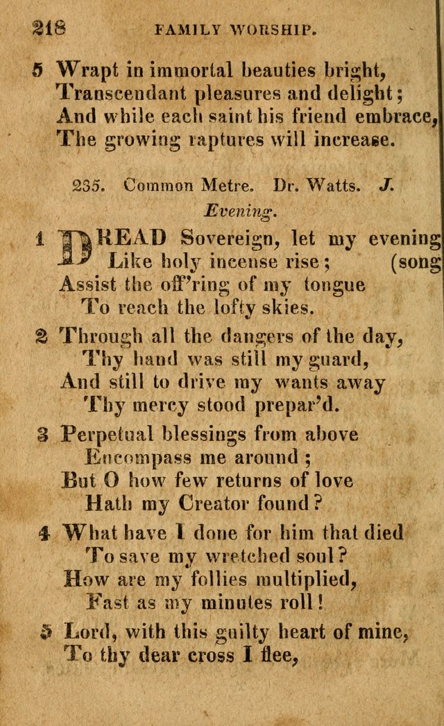 A Selection of Psalms and Hymns: done under the appointment of the Philadelphian Association (4th ed.) page 218