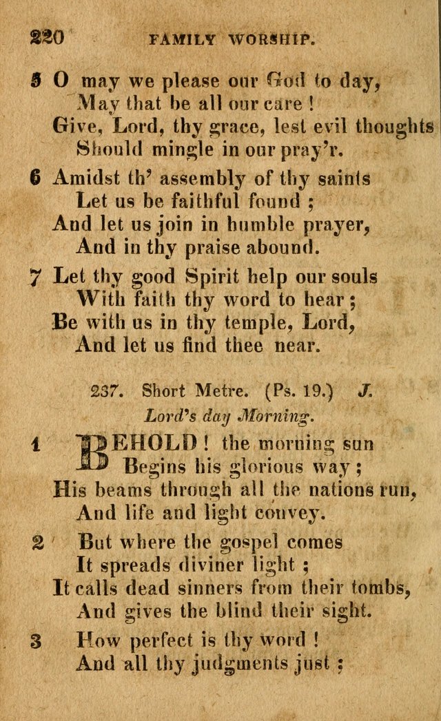 A Selection of Psalms and Hymns: done under the appointment of the Philadelphian Association (4th ed.) page 220