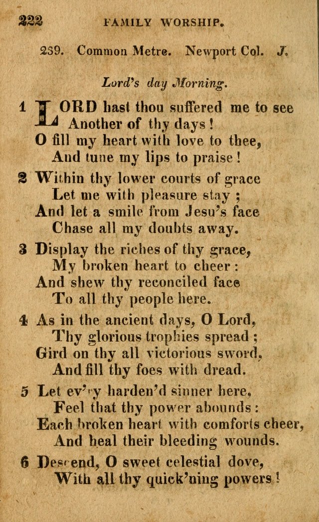 A Selection of Psalms and Hymns: done under the appointment of the Philadelphian Association (4th ed.) page 222